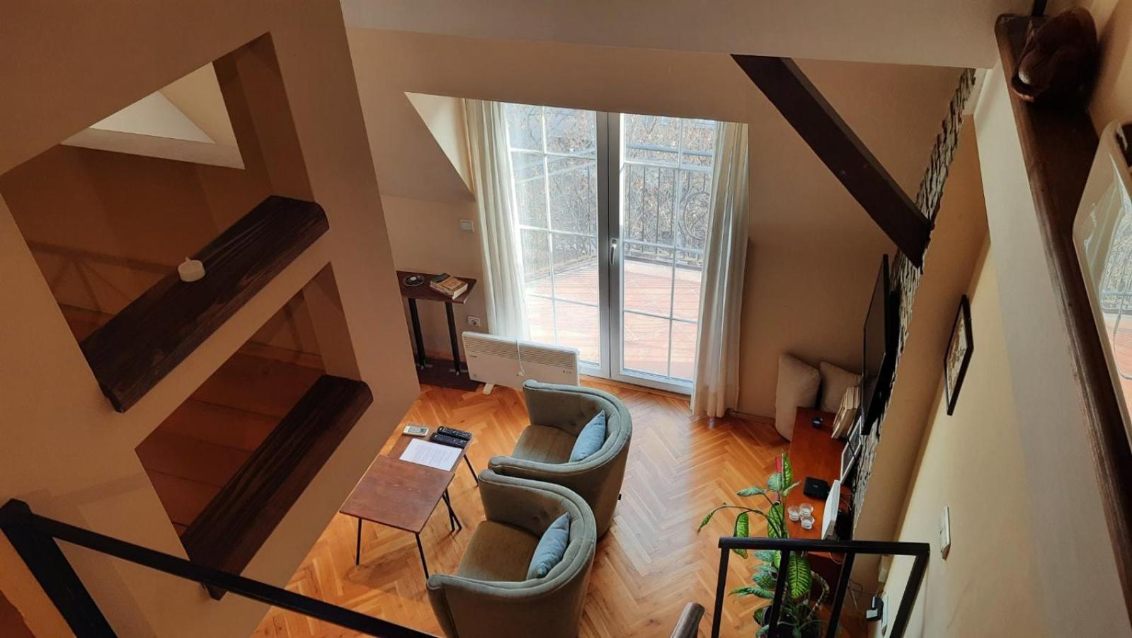 Duplex Studio Mansarda Apartment Beograd Bagian luar foto